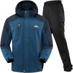 大雨でも快適 アウトドアジャケット 上下