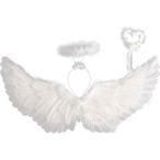  ангел. перо Angel ангел. крыло ангел. колесо палка костюмированная игра мелкие вещи Halloween маскарадный костюм ( белый )