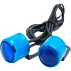 [ сменный товар ] проблесковый свет мотоцикл LED flash лампа мигает лампа светодиодной подсветки . лампа ho taru ночь водонепроницаемый 12V MDM( голубой )