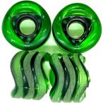 スケート ボード スケボ タイヤ ウィール78A 60 x 45 四角 ソフト ストリート(グリーンディープ)