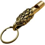  свисток брелок для ключа латунь Gold уличный альпинизм бедствие предотвращение бедствий .. безопасность кемпинг высокий King тренировка дудка ( Gold )