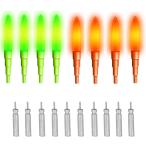  электрический поплавок LED длинный бросок корзина рыбалка летать приспособление отходит стержень . свет подводный поплавок рыбалка для морская рыбалка (.. красный x4шт.@ желтый x4шт.@ батарейка x10шт.@)