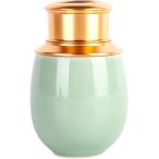  погребальная урна .. inserting домашнее животное Mini .. домашний алтарь предметы для домашнего буддийского алтаря .. минут . керамика производства контейнер винтового типа ( зеленый, 200ml)