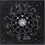  таро Cross bell спальное место звезда сиденье большой размер 49x49cm карты таро предсказание Ora kru карта коврик ( черный )