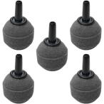  воздушный Stone аквариум круг маленький размер диффузор рыба водоросли me Dakar аквариум разведение золотая рыбка тропическая рыба 25mm( серый, 5 шт )