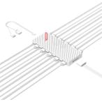 20 порт вентилятор ступица контроллер ARGB 5V 3PIN 10 порт |12V 4pin10 порт ( белый )