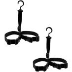 ウェーダー フック ハンガー 2個セット 長靴 ブーツ 釣り 調整可 アウトドア 速乾 胴長 干す 乾燥 乾かす 収納 簡単 調節 靴用