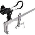  держатель для удочки держатель стержень класть стержень установить стержень .. поручень дамба судно удочка ржавчина ki корзина рыболовная приманка рыбалка ( серебряный, зажим ширина 23cm)