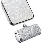  мобильный аккумулятор модный 2025 год новинка * прекрасное платье .. симпатичный мобильный аккумулятор * глянец чувство выше ( прекрасное платье .. серебряный, Medium)