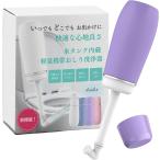  легкий & большая вместимость 400ml ручное управление ... мойка контейнер l зарядка не необходимо * резервуар встроенный l путешествие * уход * младенец для * предотвращение бедствий ( лиловый, маленький размер )