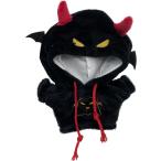 nu. одежда привидение Parker мягкая игрушка кукла MDM( черный, 20cm)