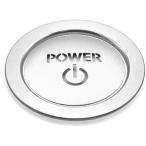  двигатель старт кнопка покрытие стартер старт кнопка машина кольцо комплект ( серебряный )