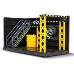 MORYTRADE 模型用ガレージ 1/12スケール バイク ミニカー ディスプレイ 卓上展示 (24cm幅,  1:12)