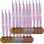  медаль золотой медаль серебряный медаль медь медаль движение . товары легкий диаметр 6cm каждый цвет 6 шт ( Gold, серебряный, bronze, 6cm)