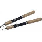 2 шт. комплект compact удочка дыра рыбалка * ржавчина ki* корюшка соответствует .... удилище эластичный тип легкий модель ( черный, 75cm)