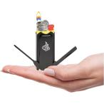 Micro Mini BIC зажигалка кейс мульти- tool уличный tool нержавеющая сталь японский язык описание имеется (Black, Small)