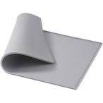  домашнее животное коврик кошка собака еда коврик силикон производства туалет коврик предотвращение скольжения водоотталкивающий водонепроницаемый круг мытье возможность ( серый, 48 x 30)