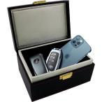  реле attack предотвращение для чехол для ключей "умный" ключ кейс радиоволны блокировка box радиоволны блокировка чехол для ключей бокс для ключа машина противоугонное ( PU черный )