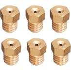 [ сменный товар ] main jet 6 размер main jet комплект Mikuni шесть прямоугольник / маленький #105 #110 #115 #120 #125 #130 6pcs