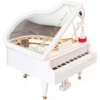 オルゴール ピアノ型 音楽ボックス 