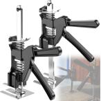 ハンドジャッキ アームジャッキ ハンドツールジャック ミニジャッキ 小型 多機能 高さ調整 リフティング器具 2個セット( ２個セット)