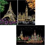  scratch искусство комплект A3 комплект пейзаж хобби интерьер взрослый начинающий комплект ... час орнамент ...(A)