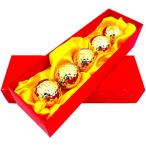  Golf конкурсный приз удача коробка мяч для гольфа Gold 5 шт. комплект золотой цвет роскошный подарок подарок ....( золотой )