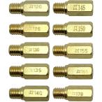 [ сменный товар ] неоригинальный ke-hin карбюратор main jet 120 125 130 135 ( золотой ( Gold ), 120-170_10 шт. комплект )