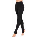  художественная гимнастика балет Leotard трико леггинсы высокая прочность ребенок Junior Dance Kids презентация толстый MDM ( черный, 100-125)