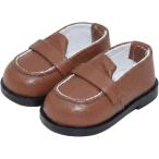  мягкая игрушка обувь Loafer 20cm соответствует кожа обувь кукла кукла надеты . изменение аксессуары MDM ( Brown, 5.5x3cm)