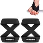 Beingfit список ремешок 8. знак ремешок запястье .tore вес lifting Jim тренировка для? MDM ( черный, S)