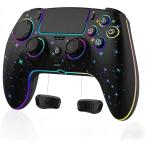 スイッチ コントローラー ゲームパッド 新登場 25時間連続使用 1500mAh大容量 背面ボタン付き マクロ機能 (星空ブラック)