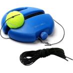  теннис тренировочный инструмент один человек салон собственный .tore бейсбол мяч 1 шт имеется 10m предварительный резина шнур имеется ( голубой )