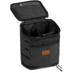 ランタンケース オイルランタン ランタンカバー ガス缶 小型 (ブラック)