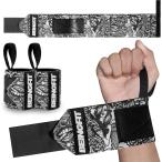 Beingfit напульсник .tore Uni -k дизайн напульсник запястье опора MDM (Black Age, 18inch)