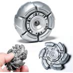 フィジェットトイ ハンドスピナー ガジェット 暇つぶし 手遊び 大人 感覚刺激 (シルバー)