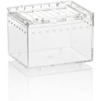  рептилии клетка Leo pa ракушка ta- акрил производства клетка для насекомых rep плитка box ( прозрачный, 10x8x7cm)