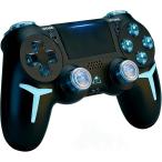 ps4 контроллер pc кожа новый модель игра накладка 6 ось Gyro сенсор 2 -слойный колебание высота точный кнопка Bluetoooth ( черный )