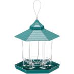  bird механизм подачи дикая птица столик для птиц дикая птица кормушка подвешивание ниже тип большая вместимость наружный для двор веранда терраса наблюдение для садоводство птица для ( зеленый )