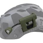  новый модель шлем свет крепление страйкбол Tacty karu4 цвет LED IR инфракрасные лучи гибкий 360 раз вращение FAST ( зеленый )