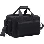  камера сумка плечо большая вместимость плечо . высокофункциональный однообъективный зеркальный беззеркальный телеобъектив видео камера перегородка . имеется ( черный )