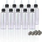 doropa- бутылка прозрачный пастеровская пипетка бутылка краска пластиковая модель шкала . перемешивание мяч имеется 10 шт. комплект ( прозрачный, 100mL)