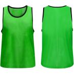  bib s взрослый одноцветный футбол форма спортивный тренировка надеты флуоресценция цвет ( зеленый )