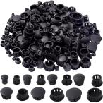  отверстие штекер 7 размер пластик 210 шт мебель panel для ( черный )