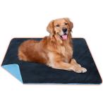 ショッピング冷却マット 猫 犬 ひんやりマット ベッド ペットベッド 夏用 ペット用シーツ 冷却マット 接触冷感 洗える 暑さ対策 冬用 (ブルー,  L)