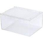  рептилии клетка ракушка ta- садок для разведения акрил производства ящерица .sa санки box ( прозрачный, S размер 20x15x10cm)