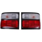 【互換品】トヨタ 互換品番 用 テールランプ ライト 赤白 左右セット コースター XZB40 XZB50 後期 H13.8〜 等 社外品