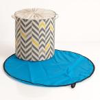  игрушка место хранения & игровой коврик 2WAY комплект диаметр 150cm. одна сторона установка коврик место хранения box место хранения ведро игрушка коробка простой . одна сторона установка мешочек тип 