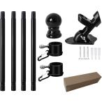  флаг paul (pole) paul (pole) подставка флаг национальный флаг ( черный )