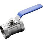  мяч клапан(лампа) воздушный кок запорный клапан из нержавеющей стали 1 дюймовый ( голубой )